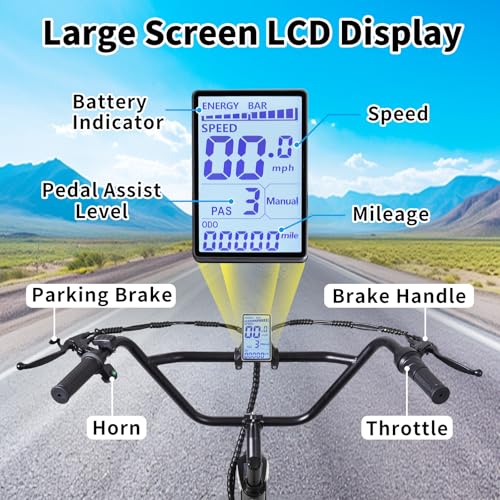 Electric Tricycle 20" Folding 350W Step-Thru for Adults with Removable Battery J2379