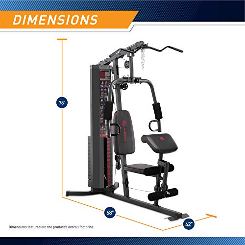 Marcy MWM-990 150-lb Multifunctional Home Gym Station C32016