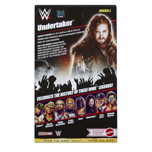 WWE Undertaker Elite Ringside Exclusive Action Figure V126