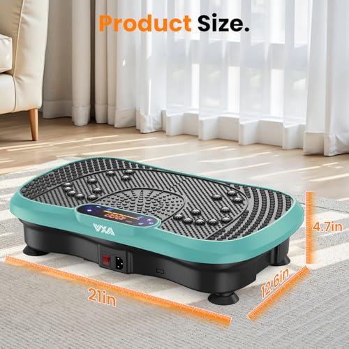 AXV Vibration Plate Fitness Platform Exercise Machine for Full Body Workout Q37919