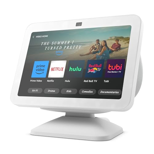 Echo Show 8 (3rd Gen) Adjustable Stand with USB-C Charging Port, Charcoal P316