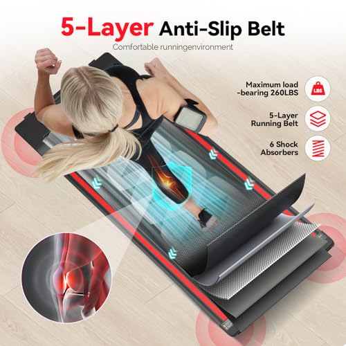 Sperax Walking Vibration Pad with APP, 3 in 1 Under Desk Treadmill M5277