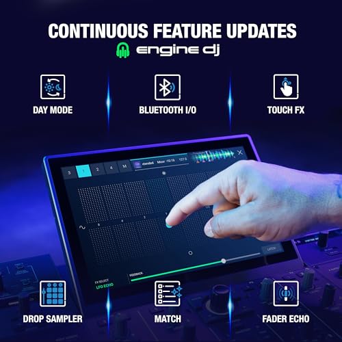 Denon DJ PRIME 4+ Standalone DJ Controller with 4 Decks and 10.1" Touchscreen Z5622