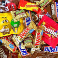West End Foods Chocolate Candy (4 Pound) Bundle with Twix, Snickers, Milky Way, M&M's Milk & Peanut, Skittles, Starburst, Pinata Filler Party Favors