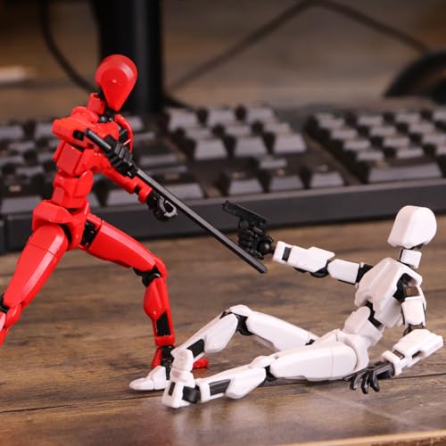 Titan 13 Action Figure, 3D Printed Robot, Desktop Decorations Game Gifts (9 pcs) Z24151