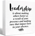 Inspirational Wood Box Sign I Match Energies So You Can Go Ahead And Decide How We're Going To Act Today Wooden Block Sign Motivational Desk Decor For Home Office Cubicle Table Decor 7x7 Inch