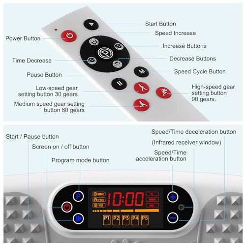 Vibration Plate Exercise Machine for Lymphatic Drainage by Softgym I387938