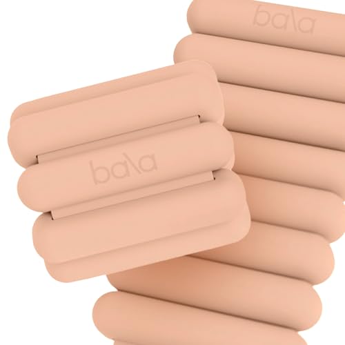 Bala Bangles Wrist & Ankle Weights Adjustable Silicone Set for Women Men Y10032