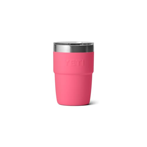 YETI Rambler 8 oz Stackable Cup, Stainless Steel, Vacuum Insulated with MagSlider Lid S120489
