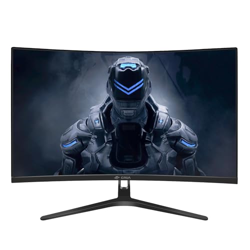 CRUA 30Inch Ultrawide Curved Monitor, 21:9 WFHD 2560x1080P, 100Hz, VA Panel, Black Y8772