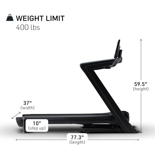 NordicTrack Commercial Series Foldable Treadmill with Incline and Decline O97490