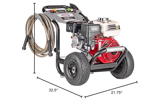 Simpson 61014 3500 PSI Gas Pressure Washer with Honda GX200 R714668
