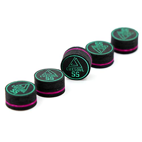 CUESOUL Glue on Pool Cue Tips for Snooker K4651