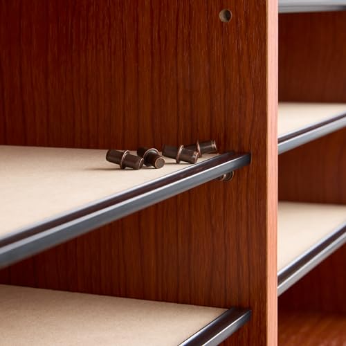 Safco Wooden Paper and Mail Organizer, Adjustable Shelves, Stackable B285
