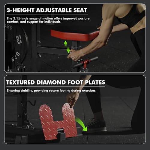Mikolo LAT Pulldown Machine with Leg Hold Down and Cable Row Attachments W639986