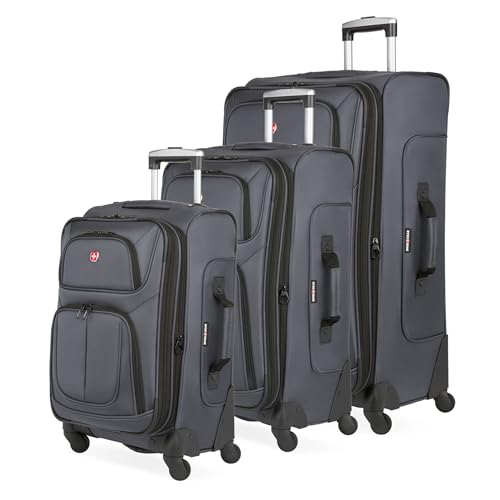 SwissGear Sion Softside Expandable Luggage, Black, 29-Inch C81483