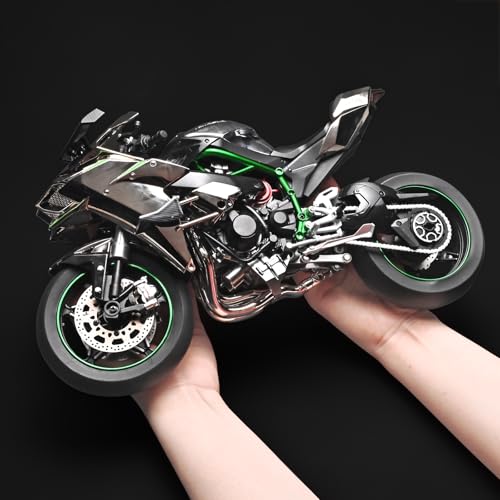 Die Cast Motorcycle 1:6 Scale Kawasaki H2R Alloy Racing Model L8357
