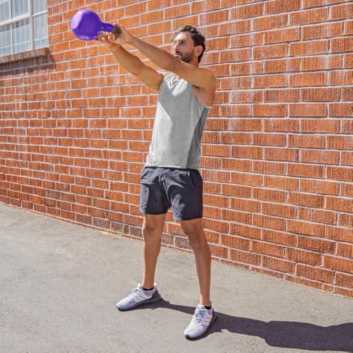 ProsourceFit Vinyl Coated Cast Iron Kettlebells A401