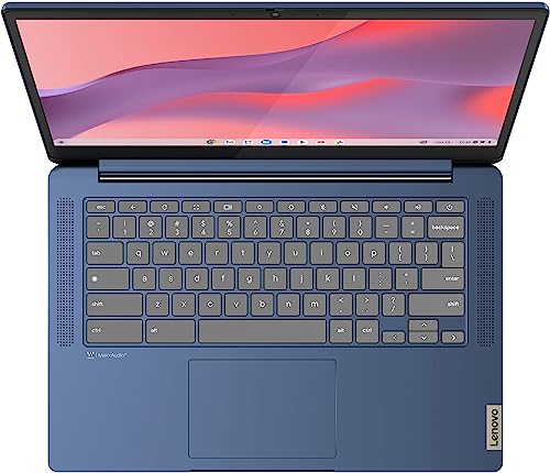 Lenovo Chromebook 14" FHD Touchscreen Laptop, 8-Core MediaTek Processor, 4GB RAM, 64GB, Chrome OS, Abyss Blue U8937