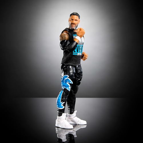 Mattel WWE Top Picks Elite Action Figure Jey Uso 6-Inch Collectible Set V4761