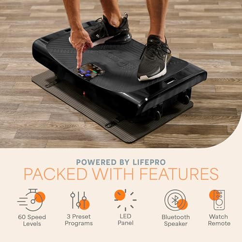 Lifepro Vibration Plate Machine for Full Body Workout & Recovery E9106