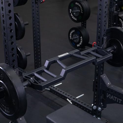 Titan Fitness Rackable Multi-Grip Camber Olympic Barbell, 1000 LB O354
