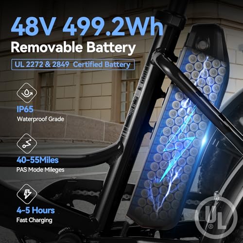 Vivi T01 20" x2.6 Fat Tire Electric Tricycle for Adults, 750W Peak, Folding 3-Wheel Bike D7496