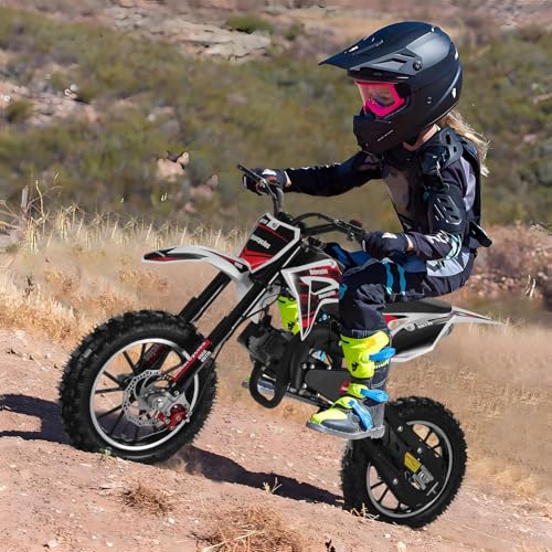 Kids Dirt Bike 49cc Gas Mini Motorcycle Off Road Pink Q561898