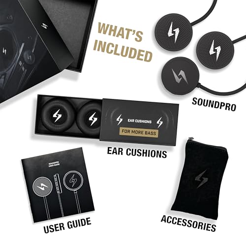 Syphon SoundPro 9.6mm Bluetooth Moto Headphones, IP55 Waterproof, Built-In Mic T81857