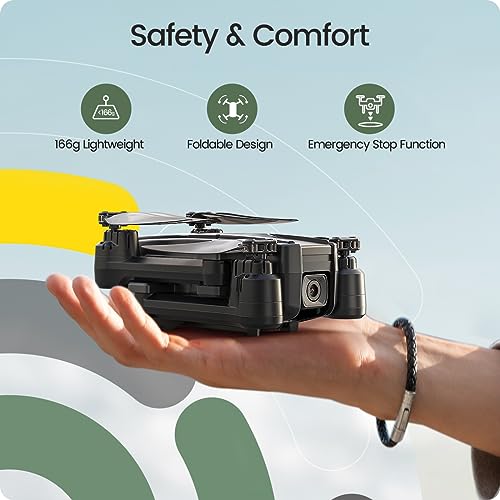 Holy Stone HS440 Foldable FPV Drone with 1080P WiFi Camera for Adults and Kids C715