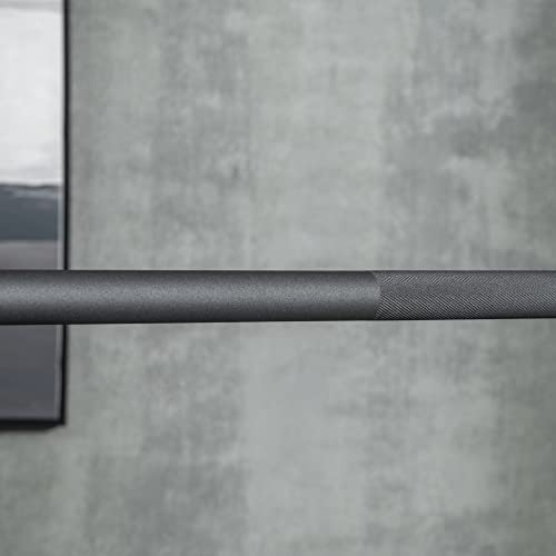 Soozier Squat Rack with Pull-Up Bar, Adjustable Power Rack for Home Gym, Black X745