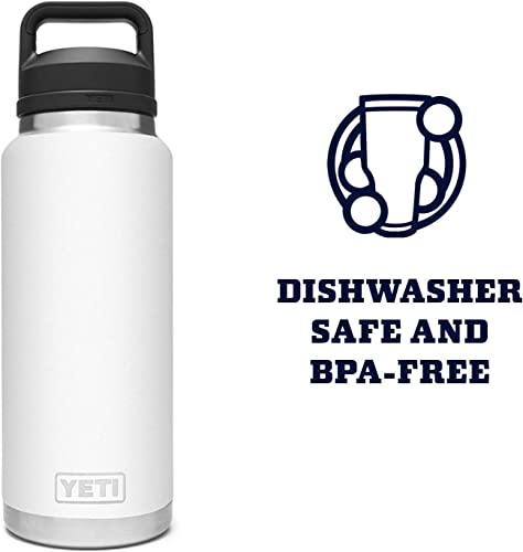 YETI Rambler 36 oz Bottle, Vacuum Insulated, Stainless Steel with Chug Cap M79550