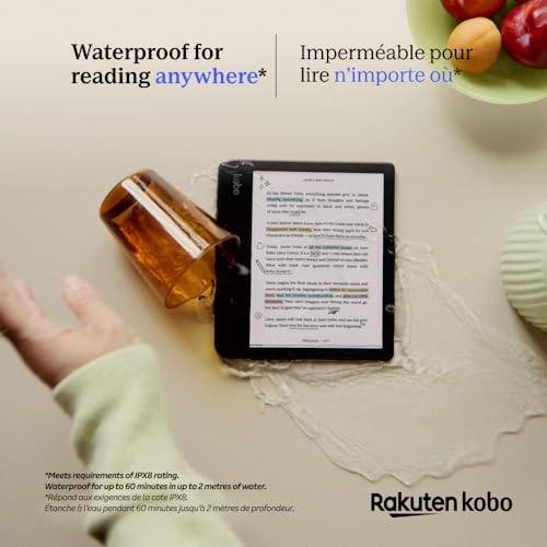 Kobo Libra Colour eReader 7" Glare-Free Colour E Ink Display, Black R62833