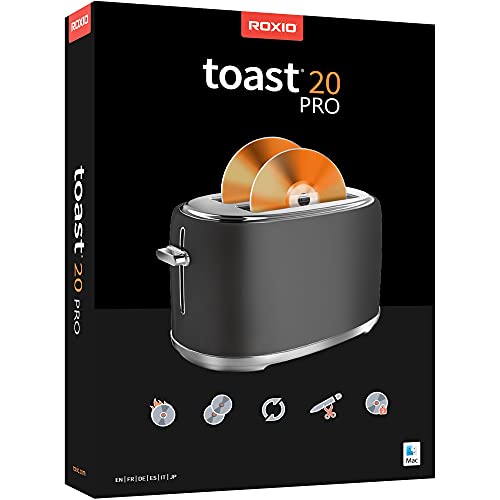 Roxio Toast 20 Pro CD DVD Blu-ray Burner for Mac P18667