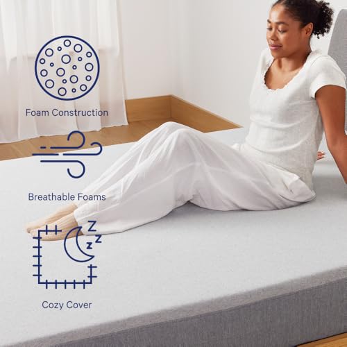 Casper Sleep Element Queen Medium Firm Memory Foam Mattress, Grey V404358