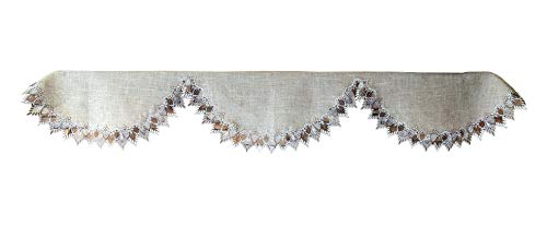 Mantel Shelf Scarf 90 Inch Lace Dresser Runner N702