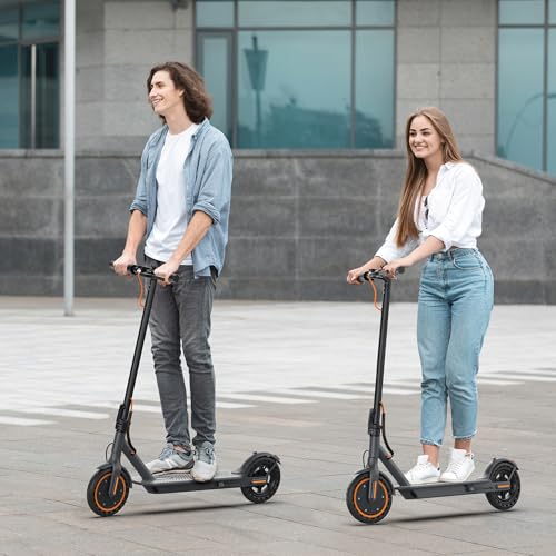 VOLPAM Electric Scooter, 350W/500W, 8.5"/10" Tires, Folding E-Scooter with Dual Braking Q653200