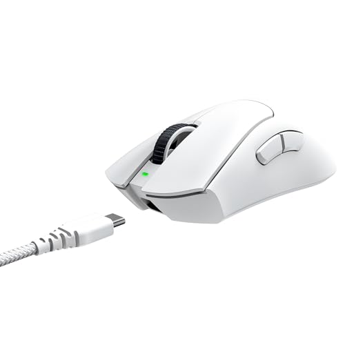 Razer DeathAdder V3 Pro Wireless Gaming Mouse, 63g Ultra Lightweight, Black B812