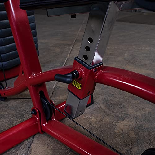 Body-Solid BFMG30 Multi-Station Home Gym Machine, Red D1051