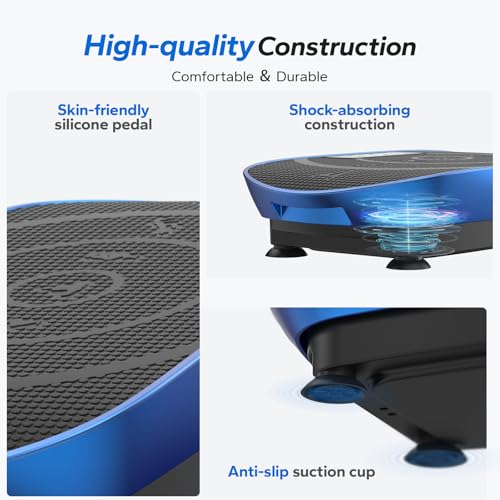MERACH Vibration Plate Exercise Machine for Whole Body Workout at Home A4467