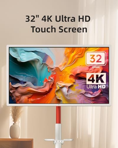 25 Inch Portable Smart TV with Touchscreen, Android 14, 8GB RAM + 128GB Storage A4881