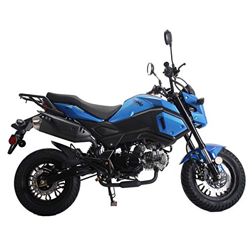 X-PRO 125cc Vader Adult Gas Motorcycle Street Bike Black S273
