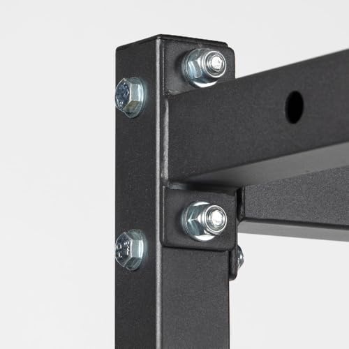 Titan Fitness T-2 Series Short Power Rack with Pull Up Bar and Safeties for Home Gym L283014