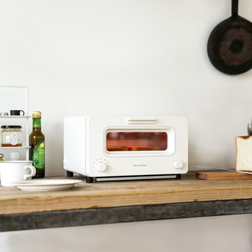 BALMUDA The Toaster Steam Oven Toaster, 5 Cooking Modes, Gray, US Version Z54734