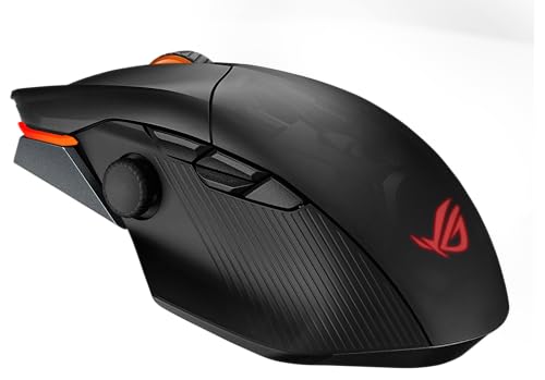 ASUS ROG Spatha X Wireless Gaming Mouse with Charging Stand, Black M63192
