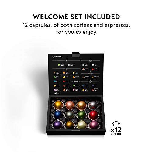 Nespresso Vertuo Coffee and Espresso Maker by De'Longhi, Graphite Metal E903048