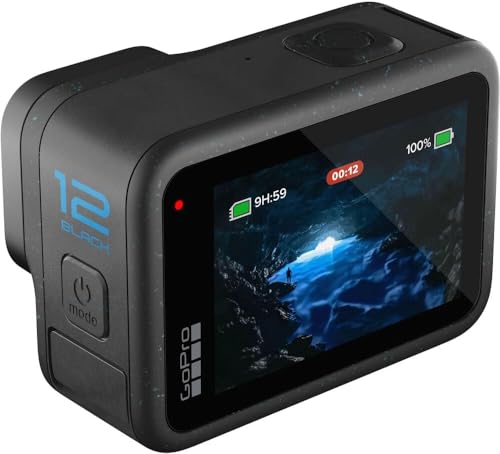 GoPro HERO12 Black 5.3K Action Camera Bundle with 128GB Card Z549240