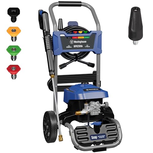 Westinghouse WPX3000e Electric Pressure Washer, 3000 PSI, Induction Motor L201930