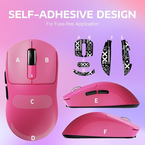 ATTACK SHARK X3 Wireless Gaming Mouse, 49g Ergonomic, PAW3395 26K DPI, White C238377