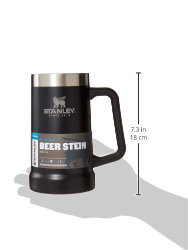Stanley Stay-Chill Beer Stein 24 oz Insulated Stainless Steel Tumbler U450